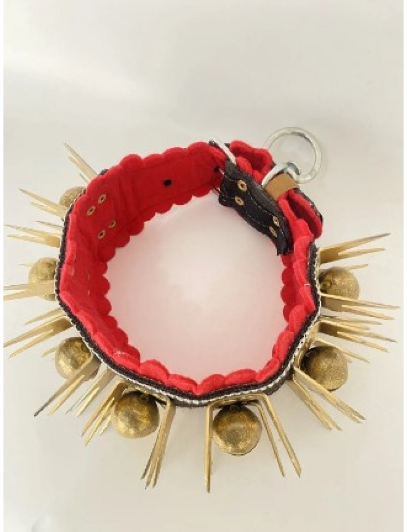 Kangal Çoban Köpek Tasması Çift Dişli 7 Zilli Dayanıklı 1. Sınıf