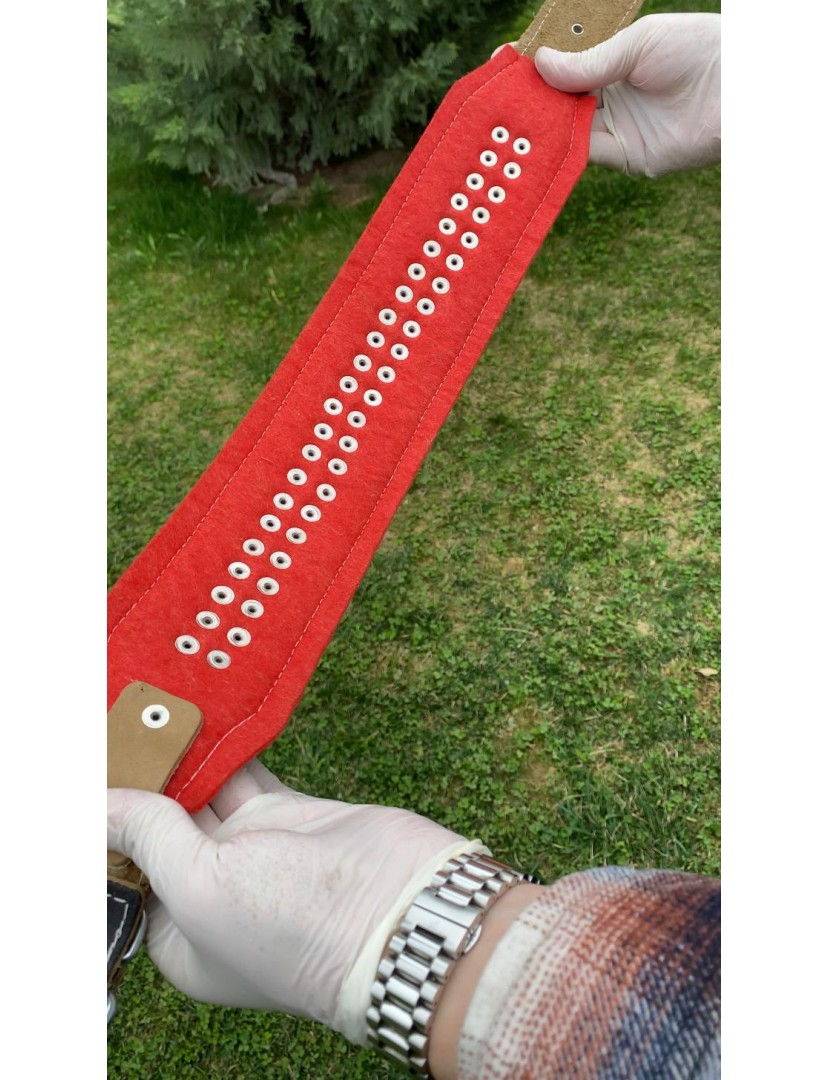 Kangal Çoban Köpek Tasması Hakiki Deri Gladyatör Serisi Eğilmez Bükülmez