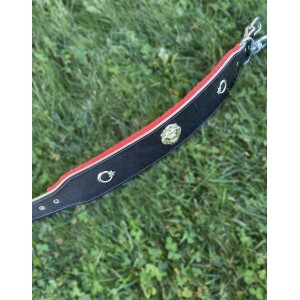 Köpek Boyun Tasması Hakiki Deri Büyük Irk 78 Cm