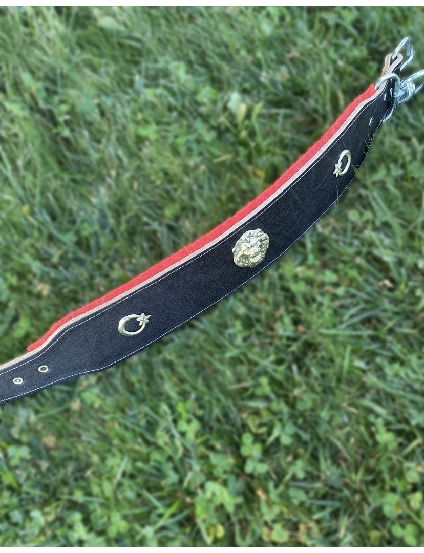 Köpek Boyun Tasması Hakiki Deri Büyük Irk 78 Cm