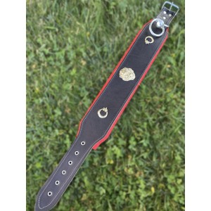 Köpek Boyun Tasması Hakiki Deri Büyük Irk 78 Cm