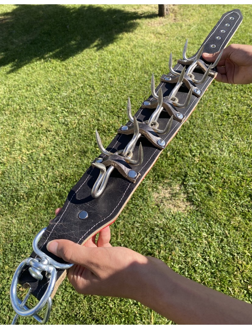 Kangal Çoban Köpek Tasması Hakiki Deri 1. Sınıf Eğilmez Bükülmez Malzeme