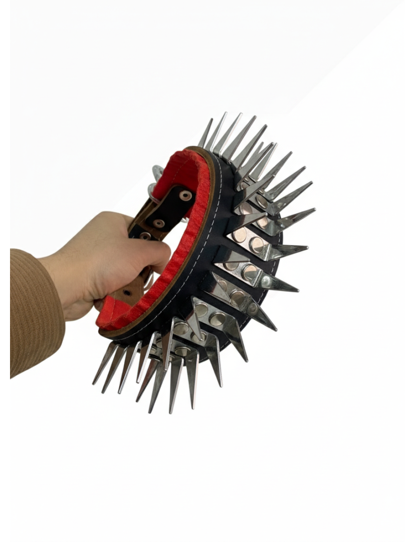 Yavru Kangal Çoban Tasması 60 Cm Hakiki Manda Derisi