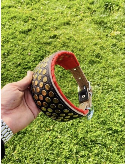 Yavru Kangal Köpek Tasması 60 Cm Hakiki Deri Klasik Seri