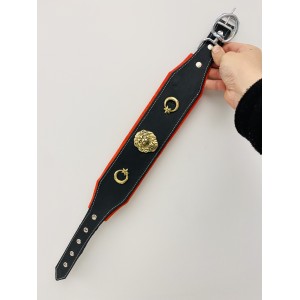 Yavru Kangal Köpek Tasması 60 Cm Hakiki Deri