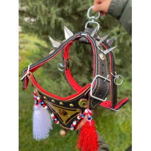 Kangal Çoban Gladyatör Göğüs Tasması Çift Kat 1. Sınıf