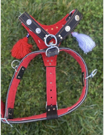 Gladyatör Göğüsten Kangal Tasması Çift Kat Ultra Dayanıklı Ayarlanabilir