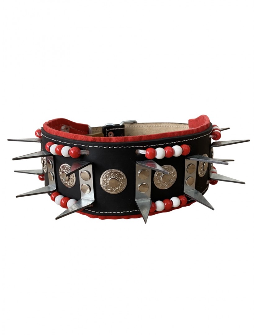 Kangal Çoban Köpek Tasması Hakiki Deri Zilsiz Model Eğilmez Bükülmez