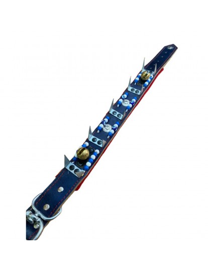 Kangal Köpek Tasması 2 Zilli Çoban Hakiki Manda Derisi