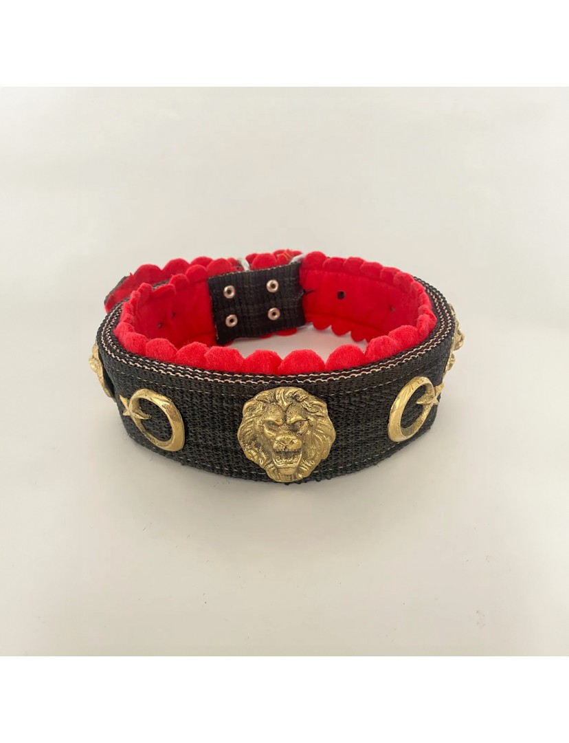 Kangal Köpek Tasması Çift Kat Dokuma Palaska 1. Sınıf Orta ve Büyük Irk