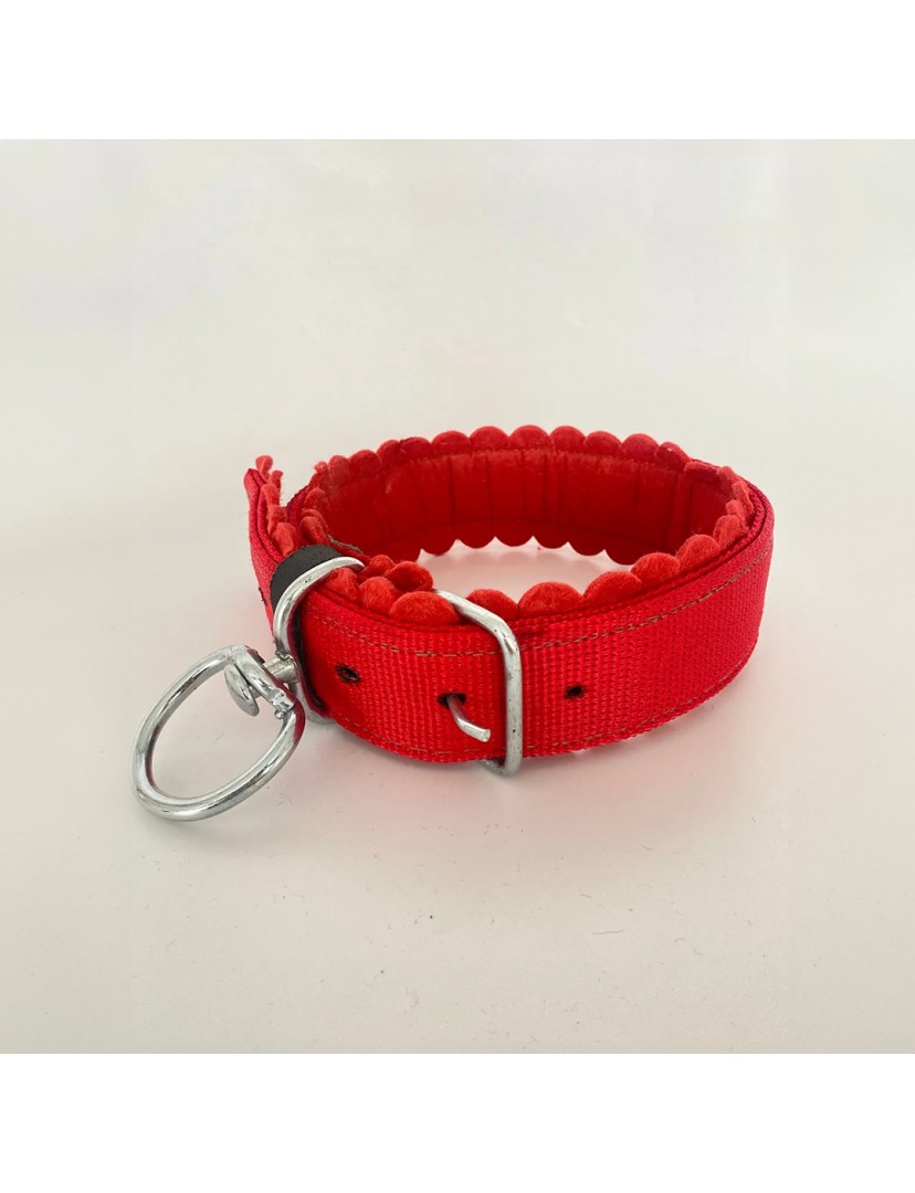 Köpek Tasması Boyun Çift Kat Özel Dokuma Palaska Orta Büyük Irk Dayanıklı