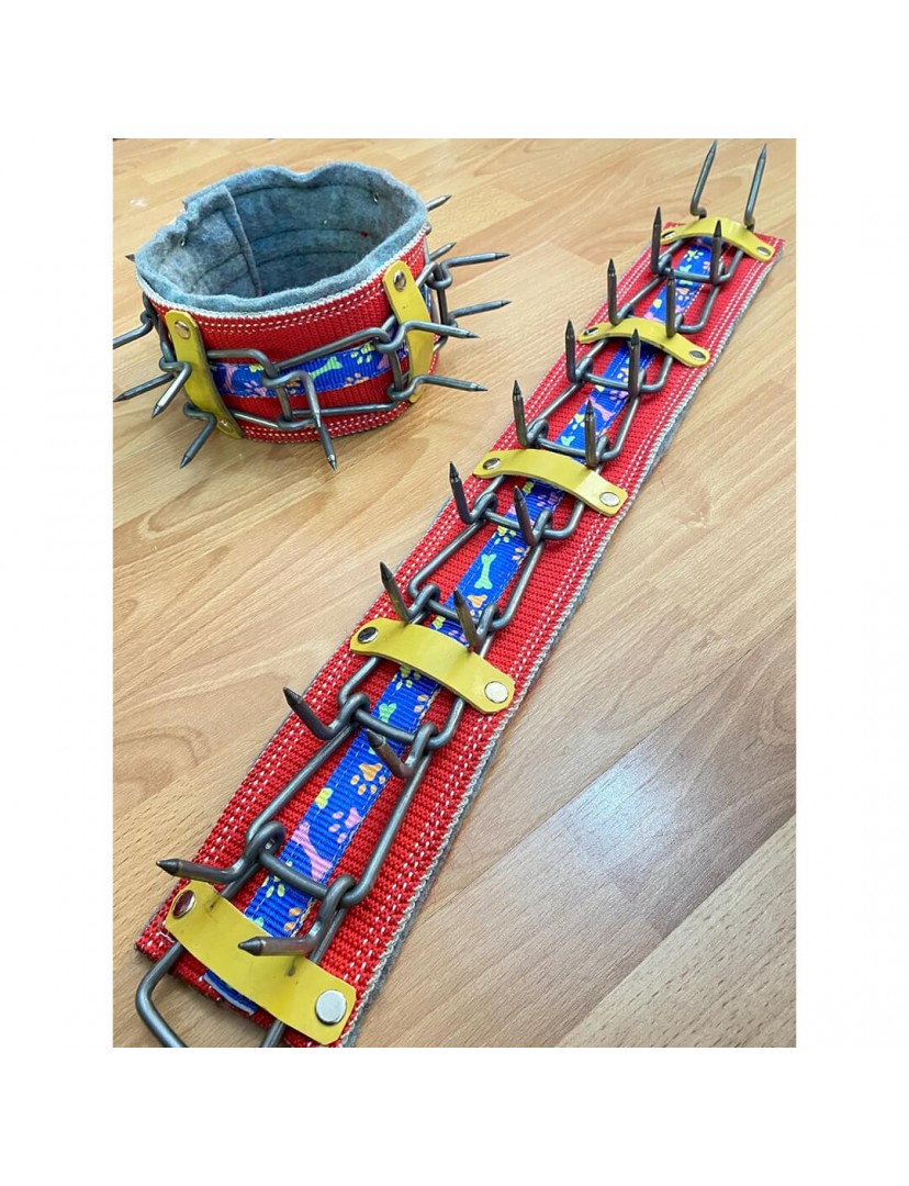 Kangal Çoban Köpek Tasması Özel Çelik Eğilmez Bükülmez 1. Sınıf