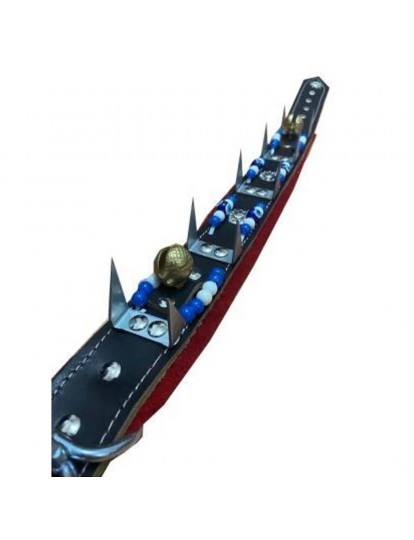 Deri Kangal Çoban Tasması 2 Zilli