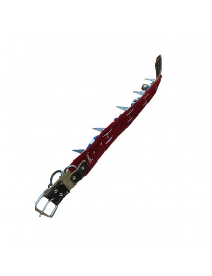 Deri Kangal Çoban Tasması 2 Zilli