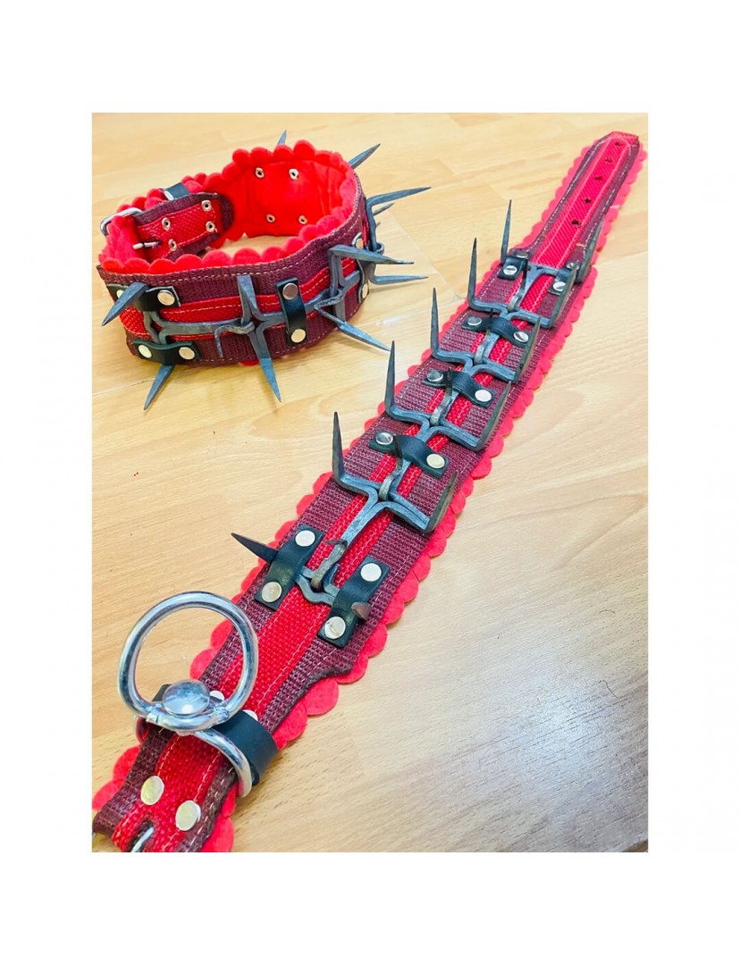 Kangal Çoban Köpek Tasması El Dövmesi Çelik 1. Sınıf