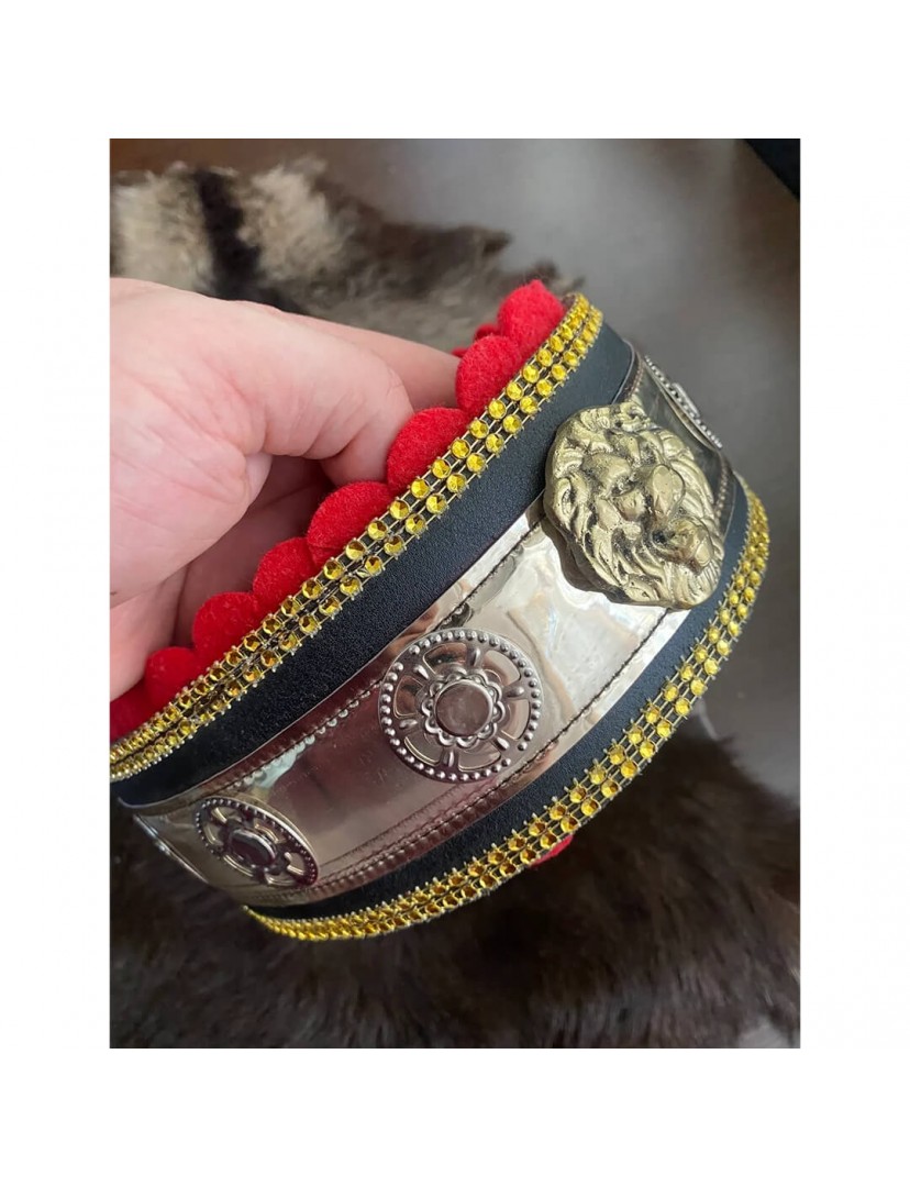 Aslan Logolu Kangal Köpek Tasması Özel Tasarım