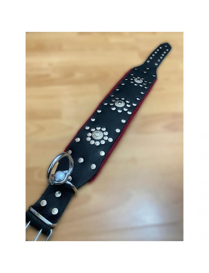 Kangal Köpek Tasması Geniş Hakiki Deri 75 Cm