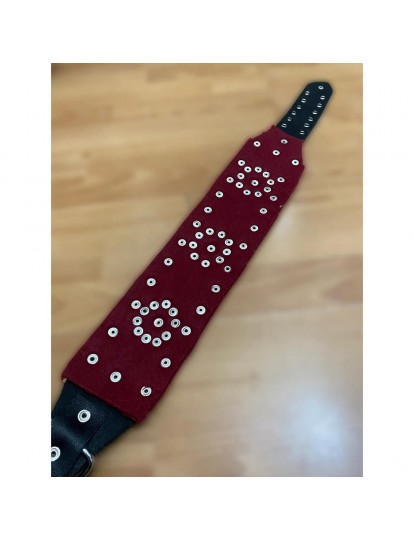 Kangal Köpek Tasması Geniş Hakiki Deri 75 Cm